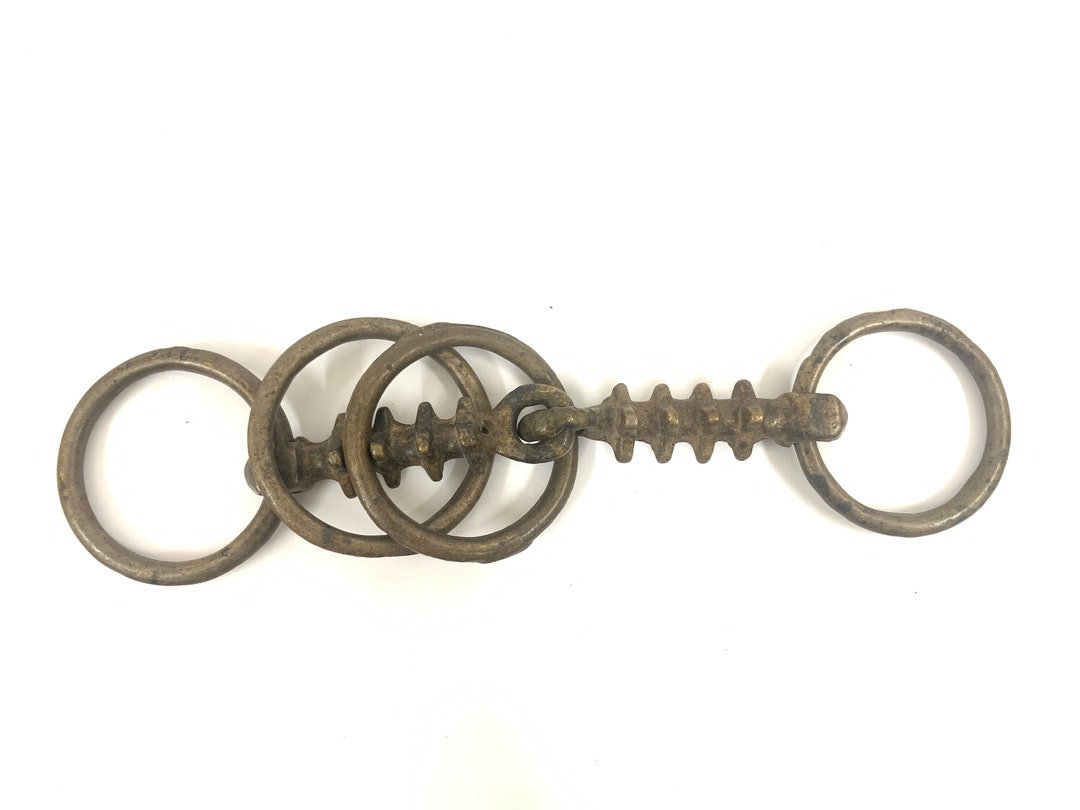 Vintage Horse Bit Antique Brass Bit Rustic Bit Horse Riding Etsy
