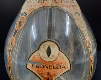 Bouteille Ancienne Ou Vintage Extra Sec Cusenier - Quart En Céramique - Fabriquée En France - Objet De Collection