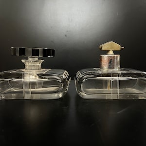 Vintage Karl Palda glass Atomizer and perfume bottle