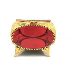 Glass Jewellery Box