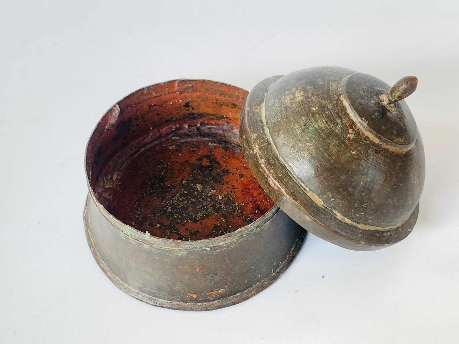 Vintage Brass Box, Brass Box With Lid, Antique Decor, Jewellery Box