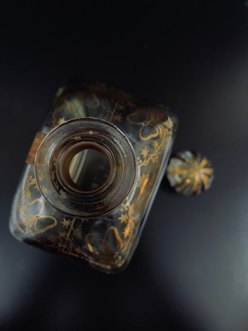 Vintage Le Panto Brandy Liquor Decanter Jerez Spain Spanish Liquor