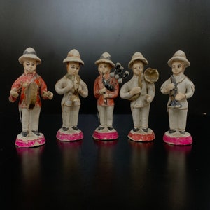 Vintage Papier Mache British Band | Vantage Pappmacheband