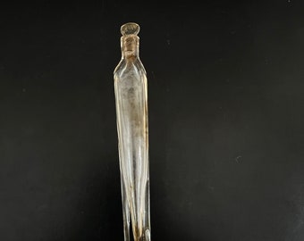 Vintage tear catcher bottle | Vintage Long Sleek Perfume Bottles