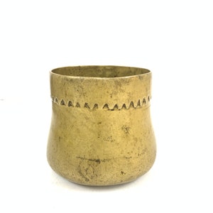 Antique Brass Rice measure pot| Antique Brass Pot