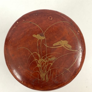 Vintage wooden lacquer box