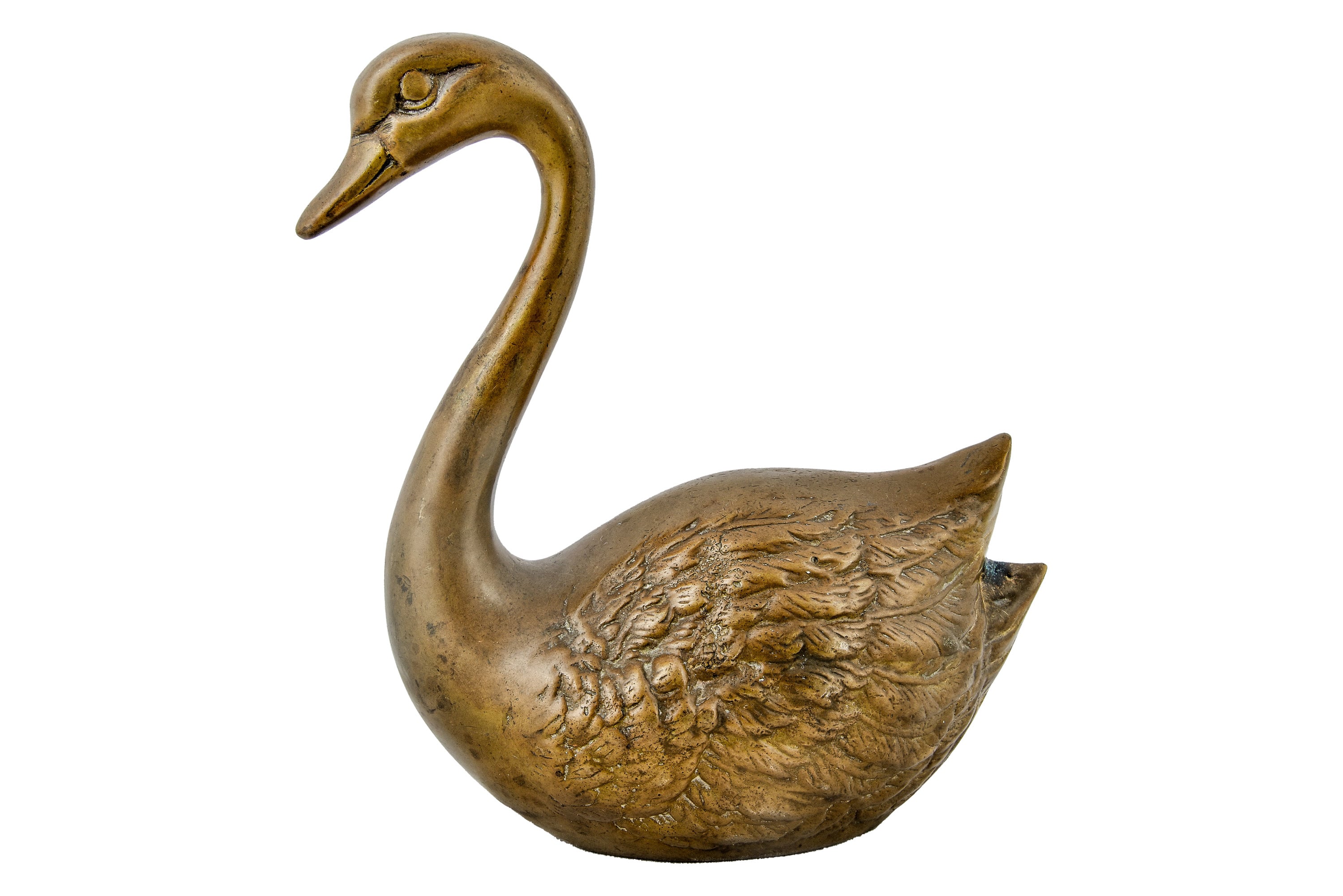 Vintage Brass Duck Duck Brass Figurines Vintage Brass Etsy