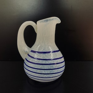 SIGNED Kosta Boda Glass Creamer Jug by Ulrica Vallien #88012