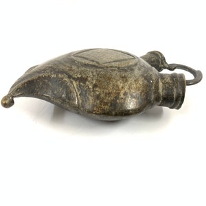 Vintage Brass Mango Shaped Hookah| Vintage Lady hookah| Vintage Shisha| Handheld Hukka| Small Hukka| Antique Decor| Vintage Decor