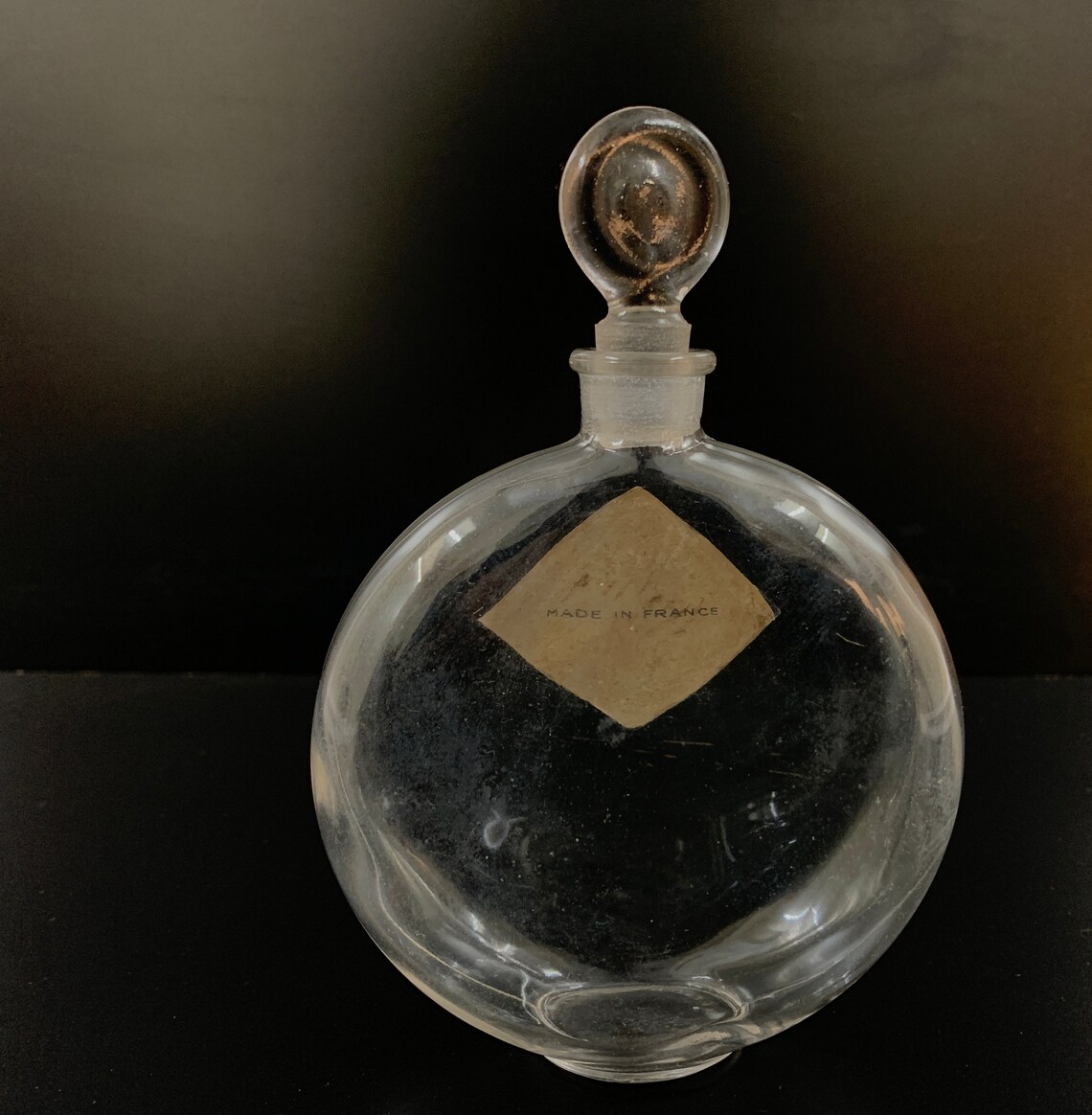 Vintage R Lalique Perfume Bottle Lalique France Antique Perfume Bottle