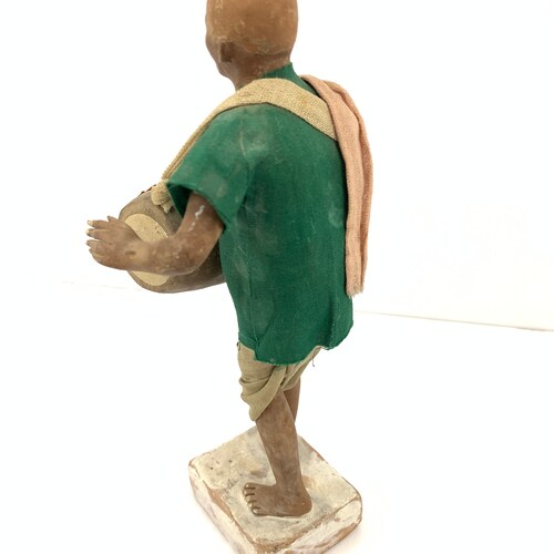 Vintage Terracotta outlet Clay Man Figurine| Terracotta Indian Toys| Indian Antique toys| Terracotta home Decor| Terracotta Figurines| Musicians