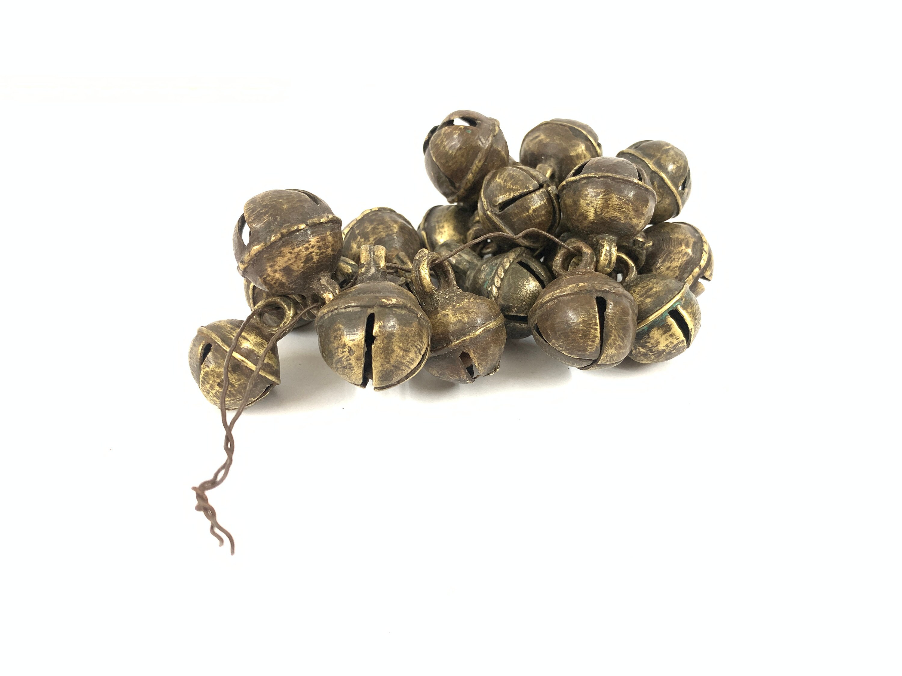 Vintage Collectible Brass Indian Traditional Children Toy-old Rattle ...