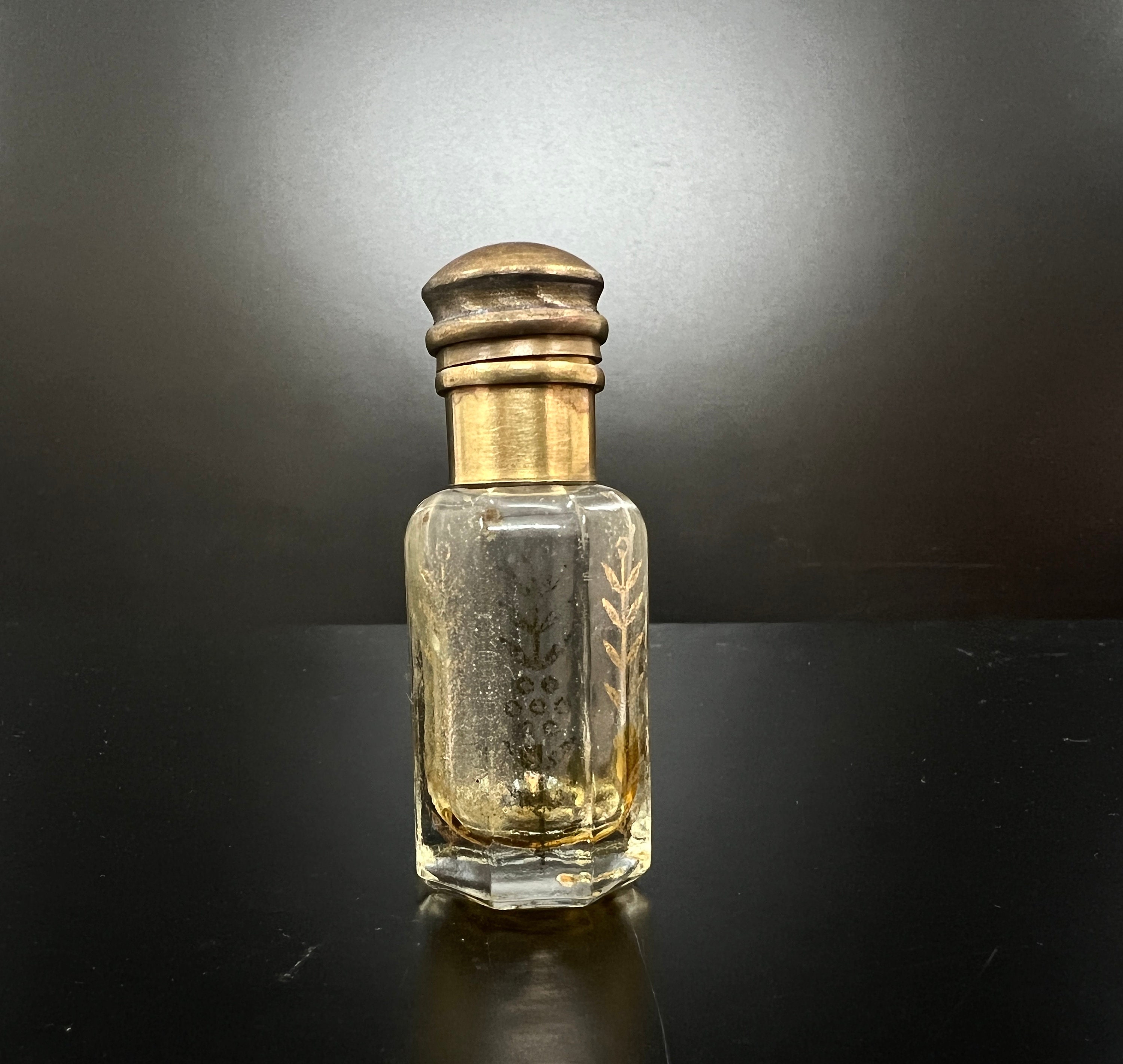 【セール中】1940年ヴィンテージゴールドリーフパフュームボトル VN0010 セール中】1940年ヴィンテージゴールドリーフパフュームボトル VN0010