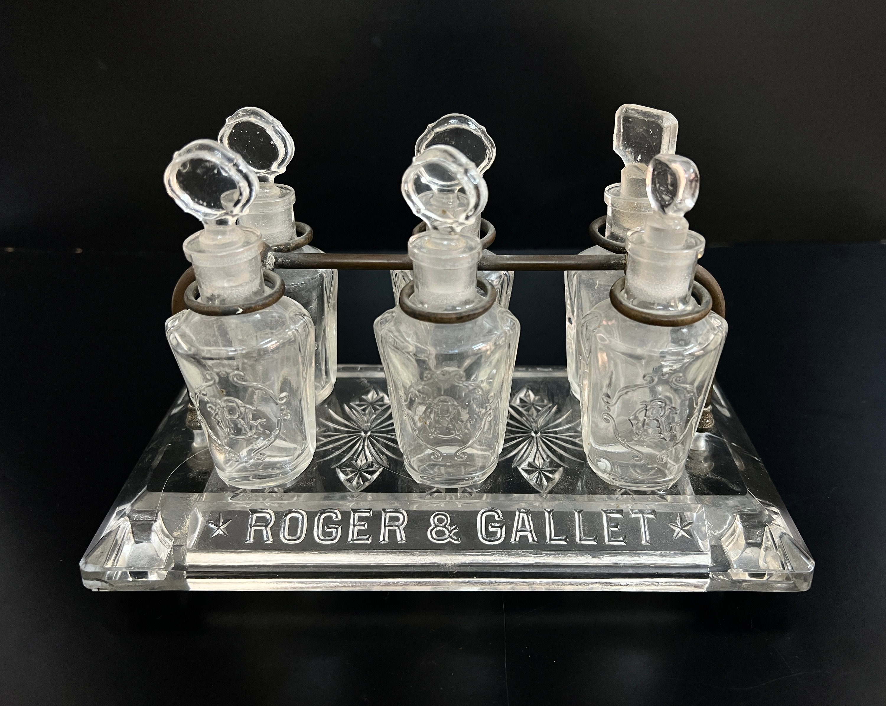 Vintage Roger & Gallet Cruet Set Roger Gallet Perfume Bottle