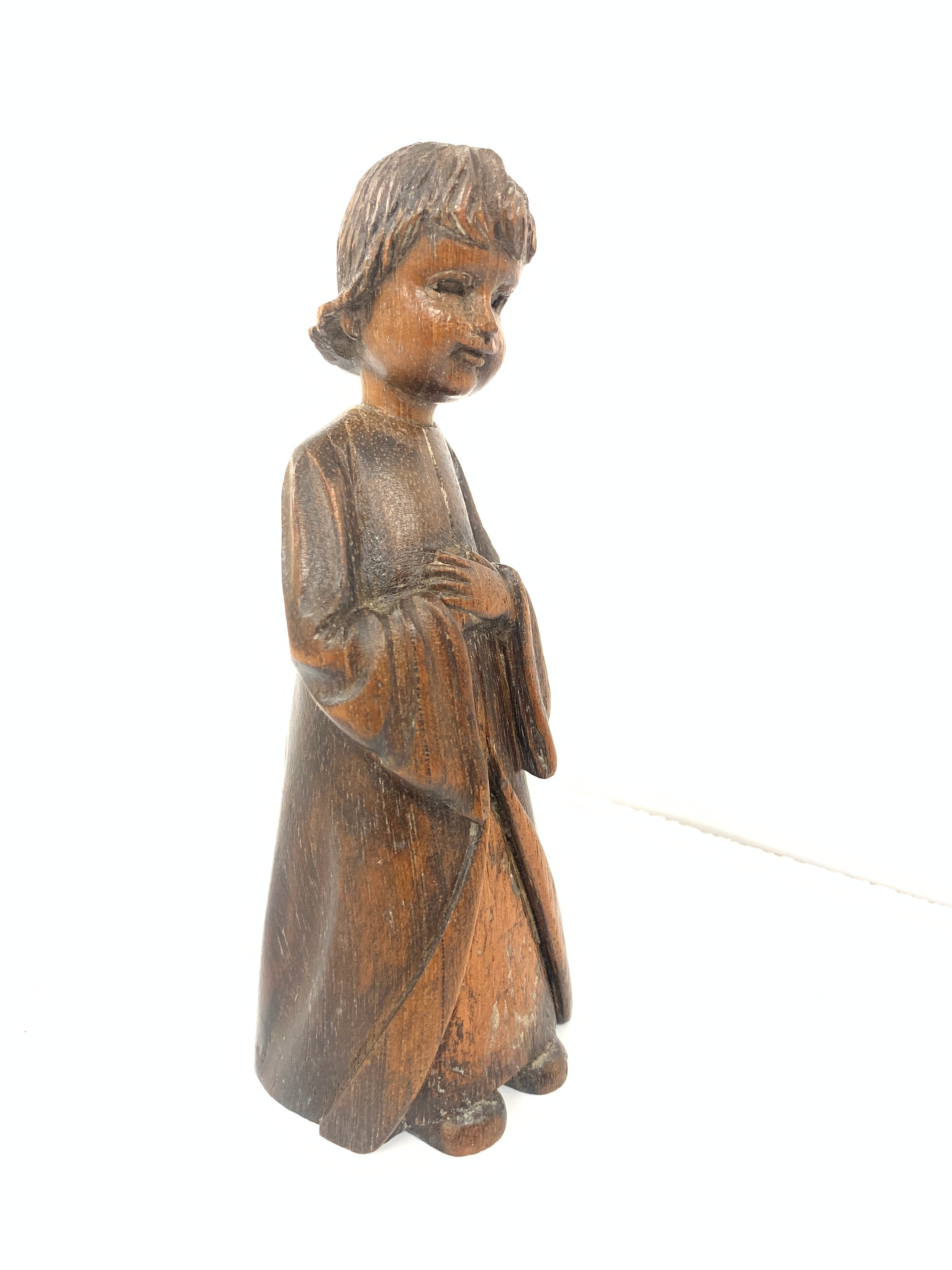 Vintage Wooden Lady Dolls Wooden Dolls Wooden Collectibles Hand Carved