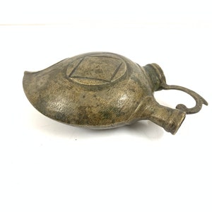 Vintage Brass Mango Shaped Hookah| Vintage Lady hookah| Vintage Shisha| Handheld Hukka| Small Hukka| Antique Decor| Vintage Decor
