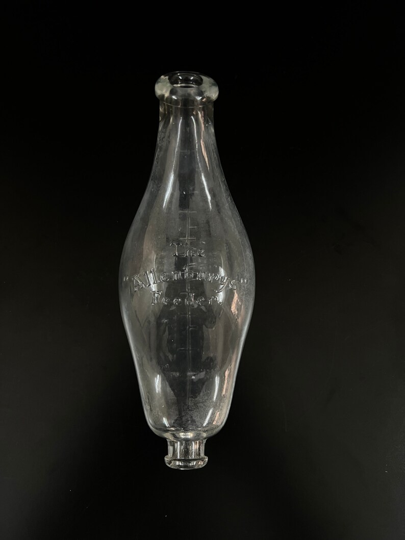 Vintage Glass Baby Bottle the Allenburys Feeder England Etsy