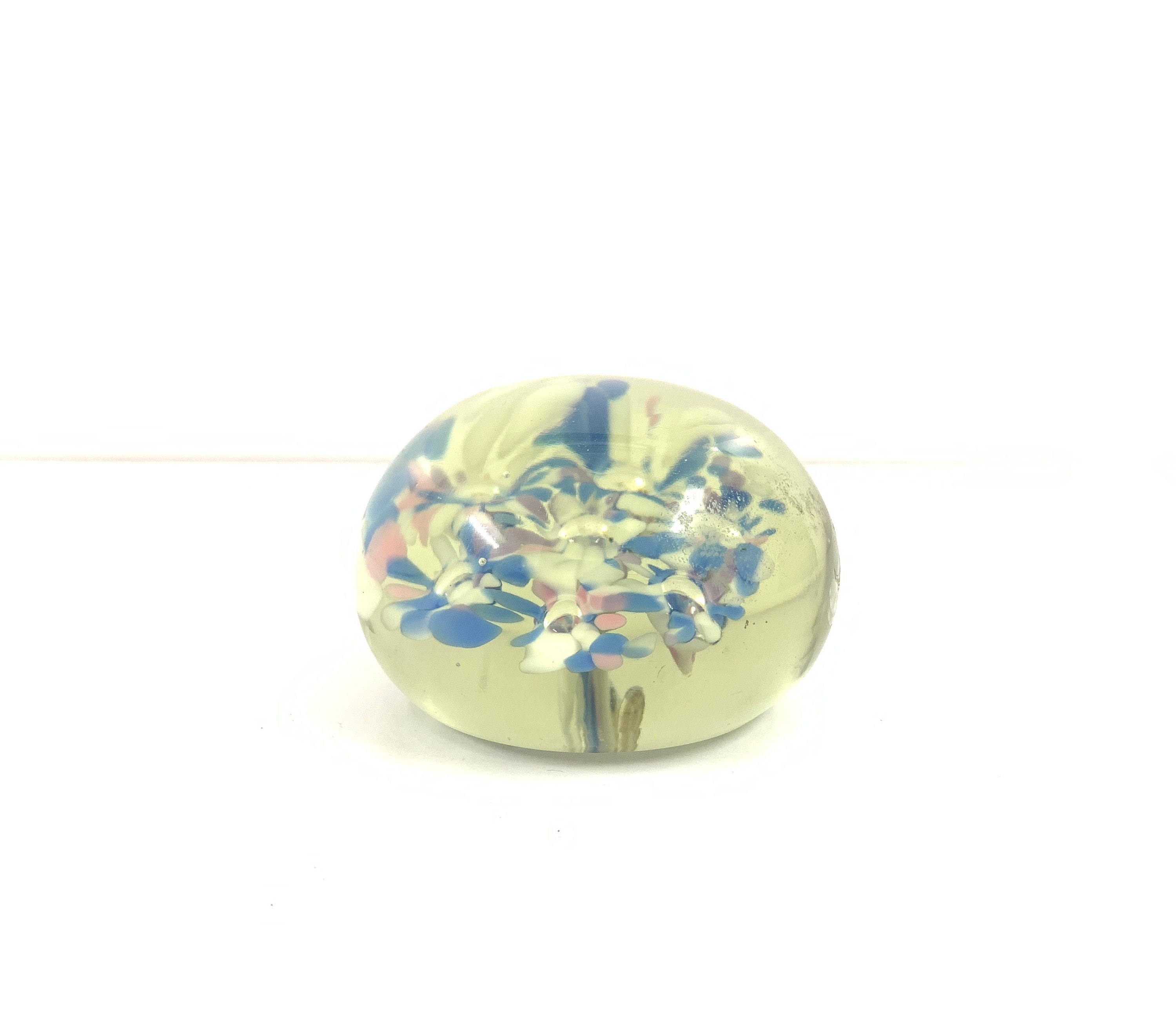 【アンティーク】フランスガラス玉　ガラス飾り　ペーパーウェイト　3カラーセット アンティーク】フランスガラス玉 ガラス飾り ペーパーウェイト 3