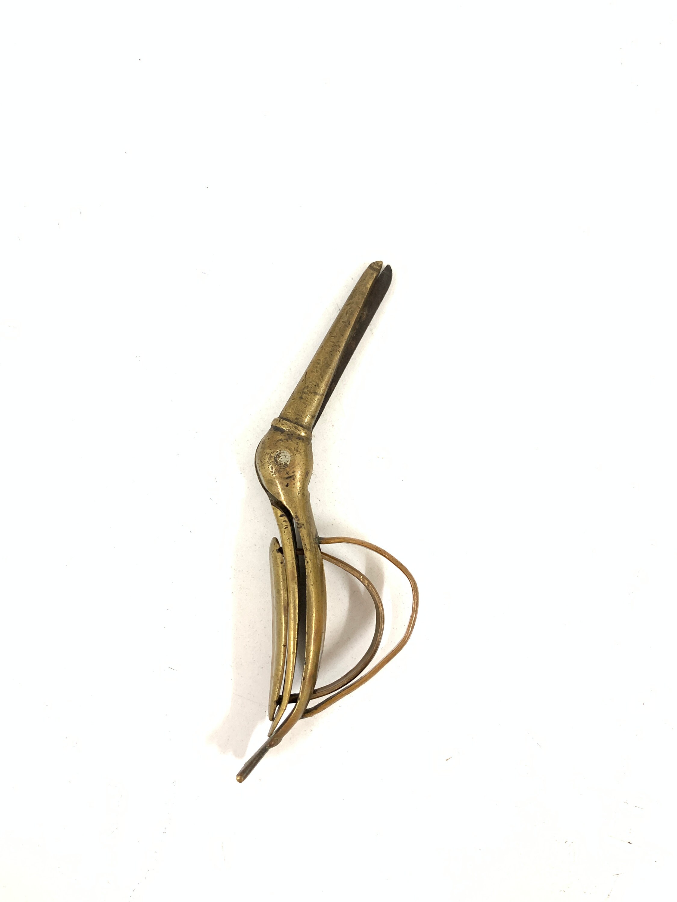 Antique Brass Scissors With Copper Handles - Etsy