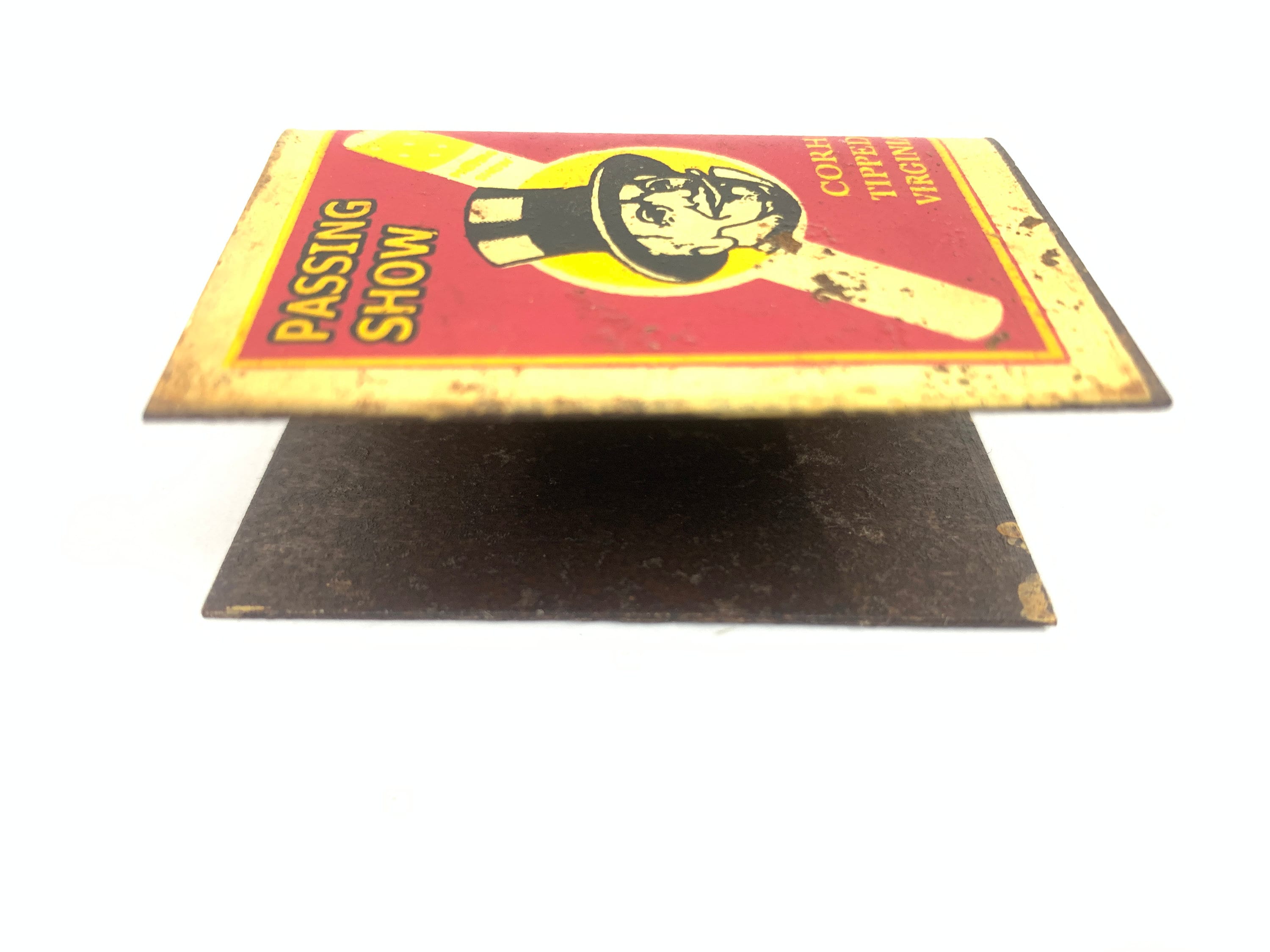 Vintage Passing Show Cigarettes Advertisement Match Stick Box Cover |passing  Show Cigarettes Original USA| Collectible Passing Show| Vintage
