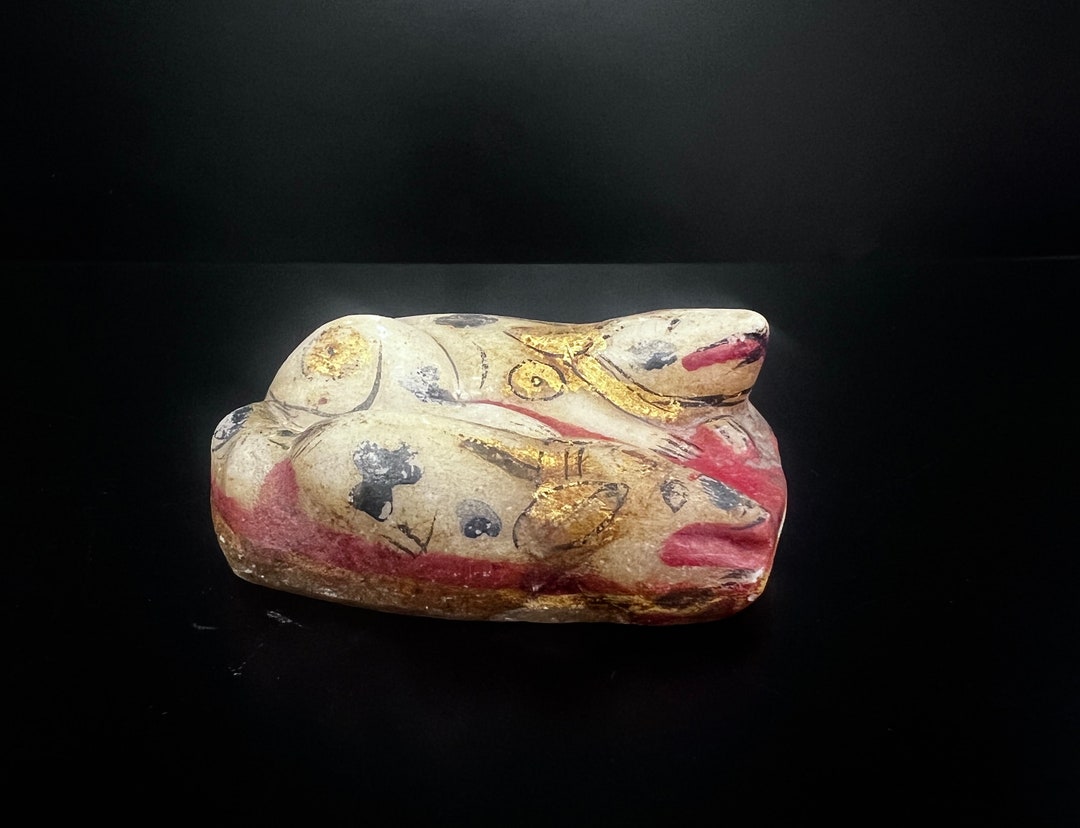 Vintage Marble Animal With Gold Detailing | Animal Figurines| Home ...