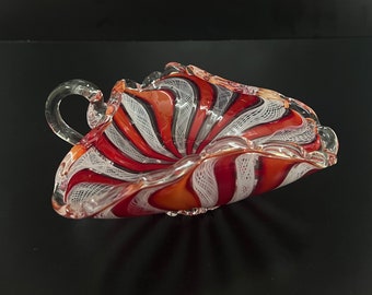 Vintage Italian glass bowl, Murano ++ - Etsy 日本