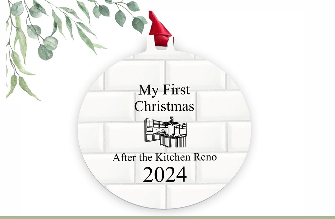 2024 Kitchen Remodel Ornament - Etsy