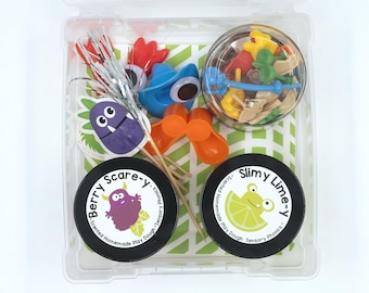 Make a Monster Play Dough Kit: Scented Sensory Toy