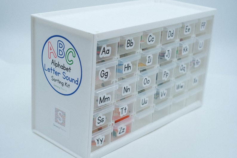 Alphabet Sound Sorting Kit: ABC Mini Objects, Montessori Phonics - Etsy ...