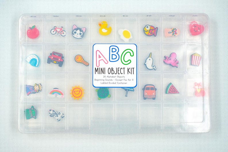 ABC Mini Object Set: Beginning Sounds Montessori Learning - Etsy