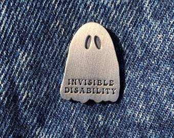 Invisible disability Enamel Pin | Accessibility | The Future is Accessible | Chronic illness | Spoonie