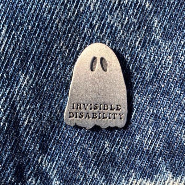 Invisible disability Enamel Pin | Accessibility | The Future is Accessible | Chronic illness | Spoonie