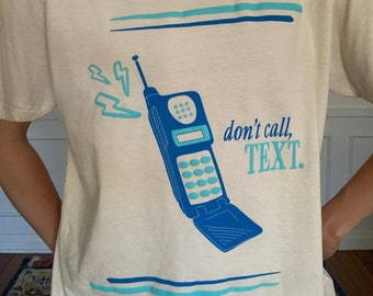 Don't call text unisex graphic tee | Deaf Humor | Hard of hearing | Hearing Aids | Cochlear Implant | Deaf T-shirt