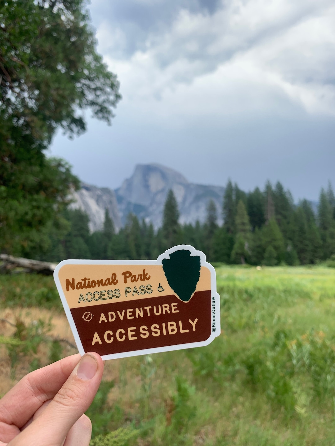National Park Access Pass Sticker Adventure Accessibly Accessibility