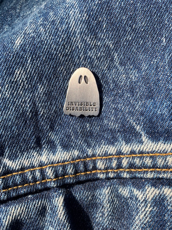 Invisible disability Enamel Pin | Accessibility | The Future is Accessible | Chronic illness | Spoonie