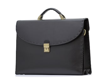 Vintage Coach Metropolitan Briefcase Black 1990s - Etsy