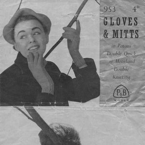 Lovely Vintage 1950s Women’s Winter Gloves and Mittens Knitting Pattern PDF Digital Download