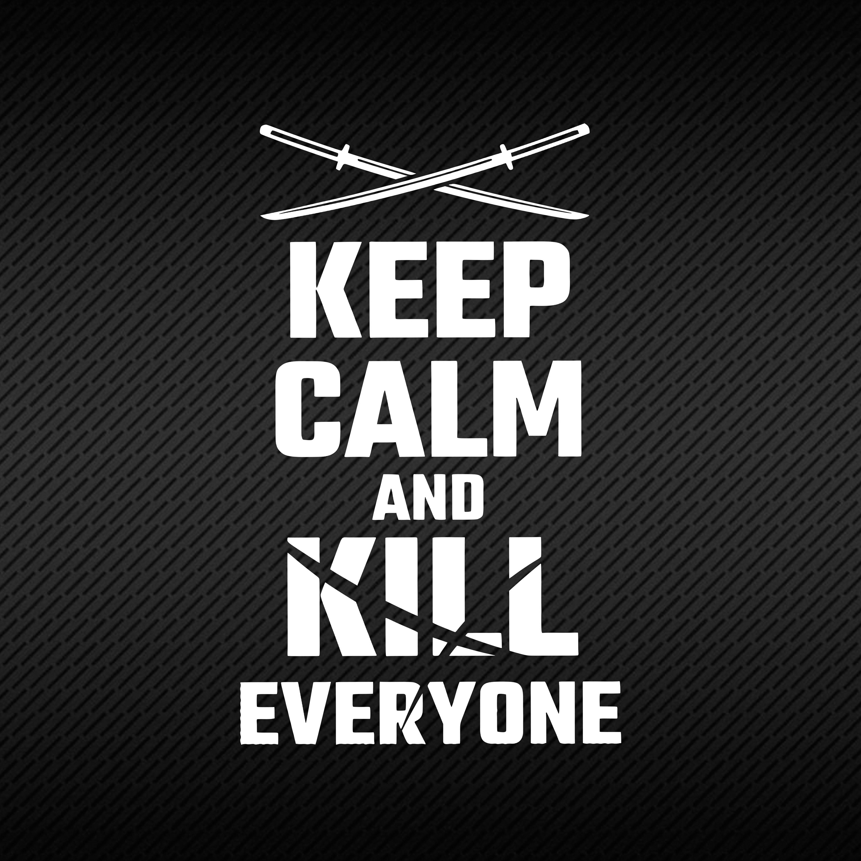 Deadpool Keep Calm Vinyl Decal - Etsy