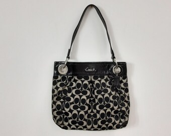black coach purse