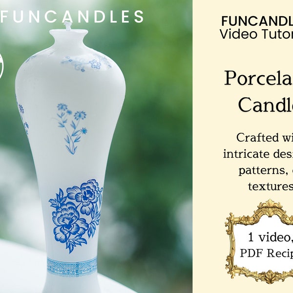 PORCELAIN CANDLE, textures, elegant candles, ceramics，medium-level course