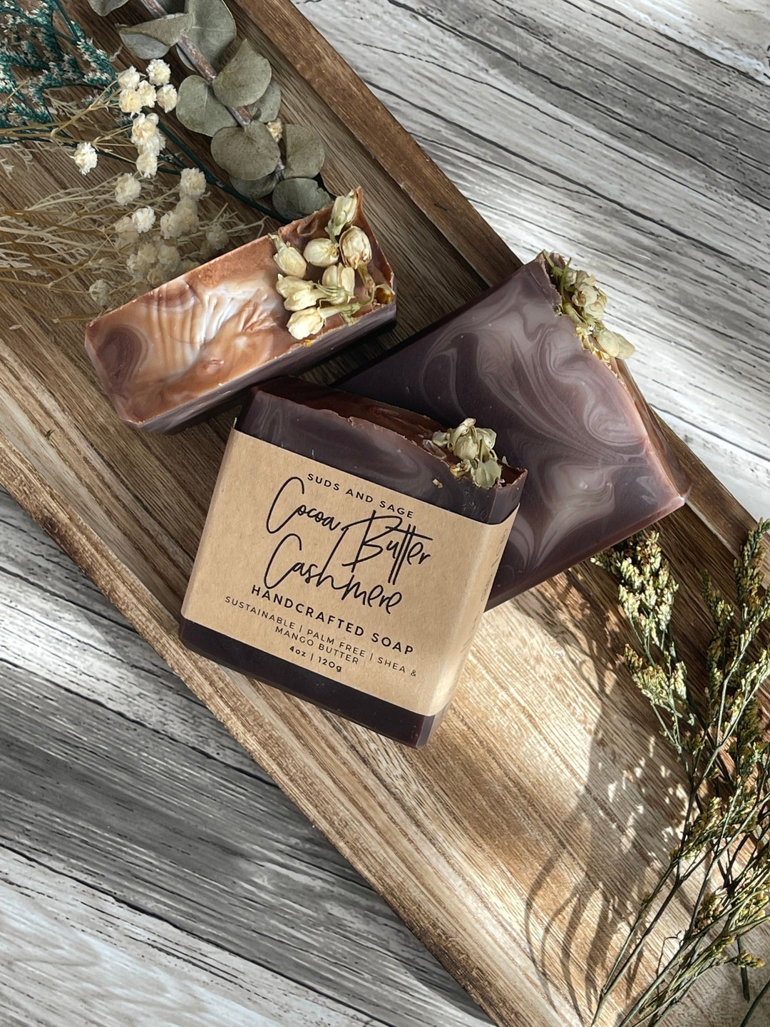 Cocoa Butter Cashmere Handmade Artisan Soap Palm Free Etsy