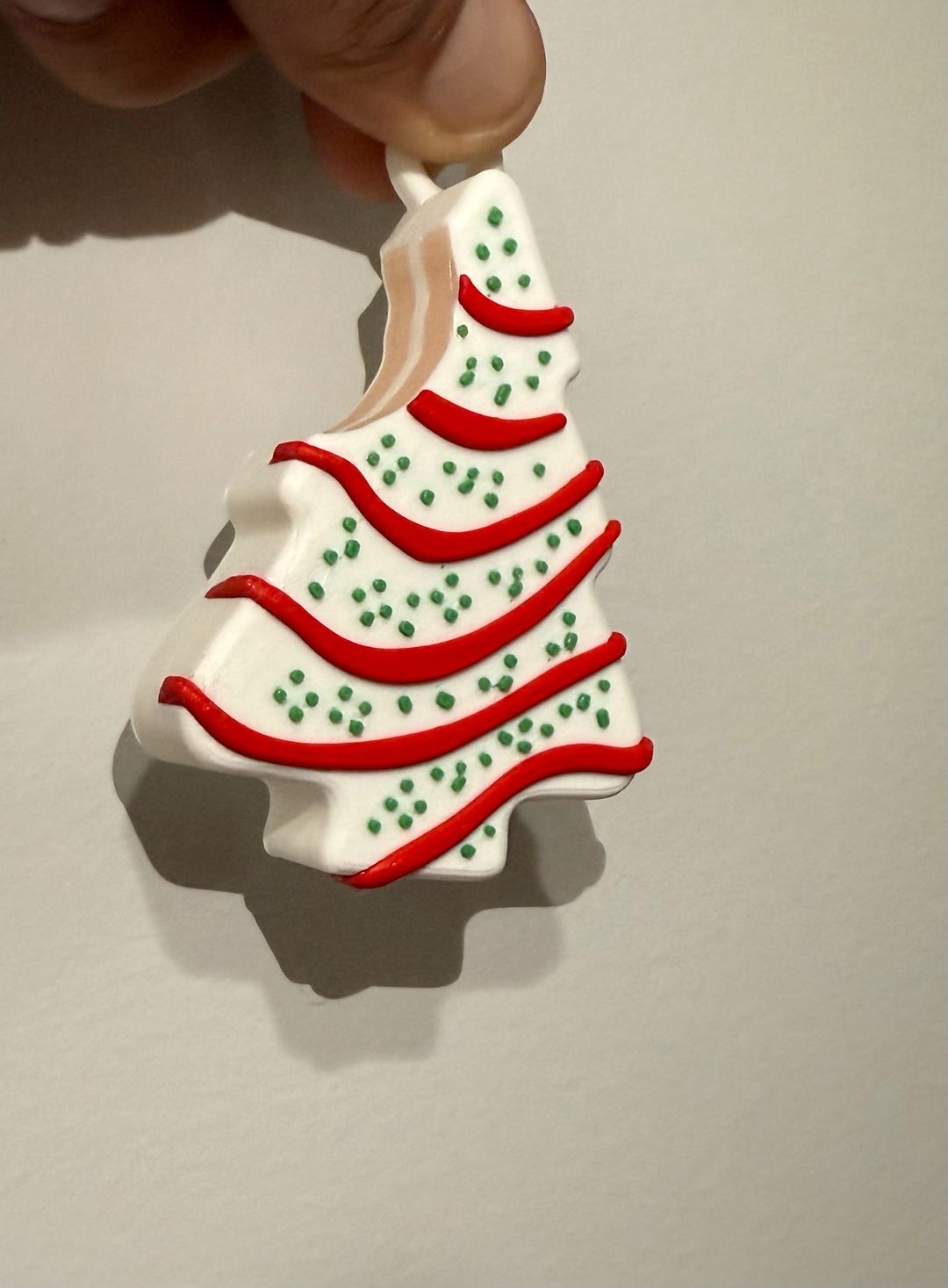 Christmas Tree Cake Ornaments 2 Pack - Etsy