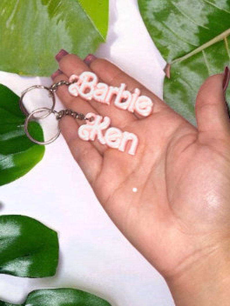 Custom Barbie Keychains Etsy