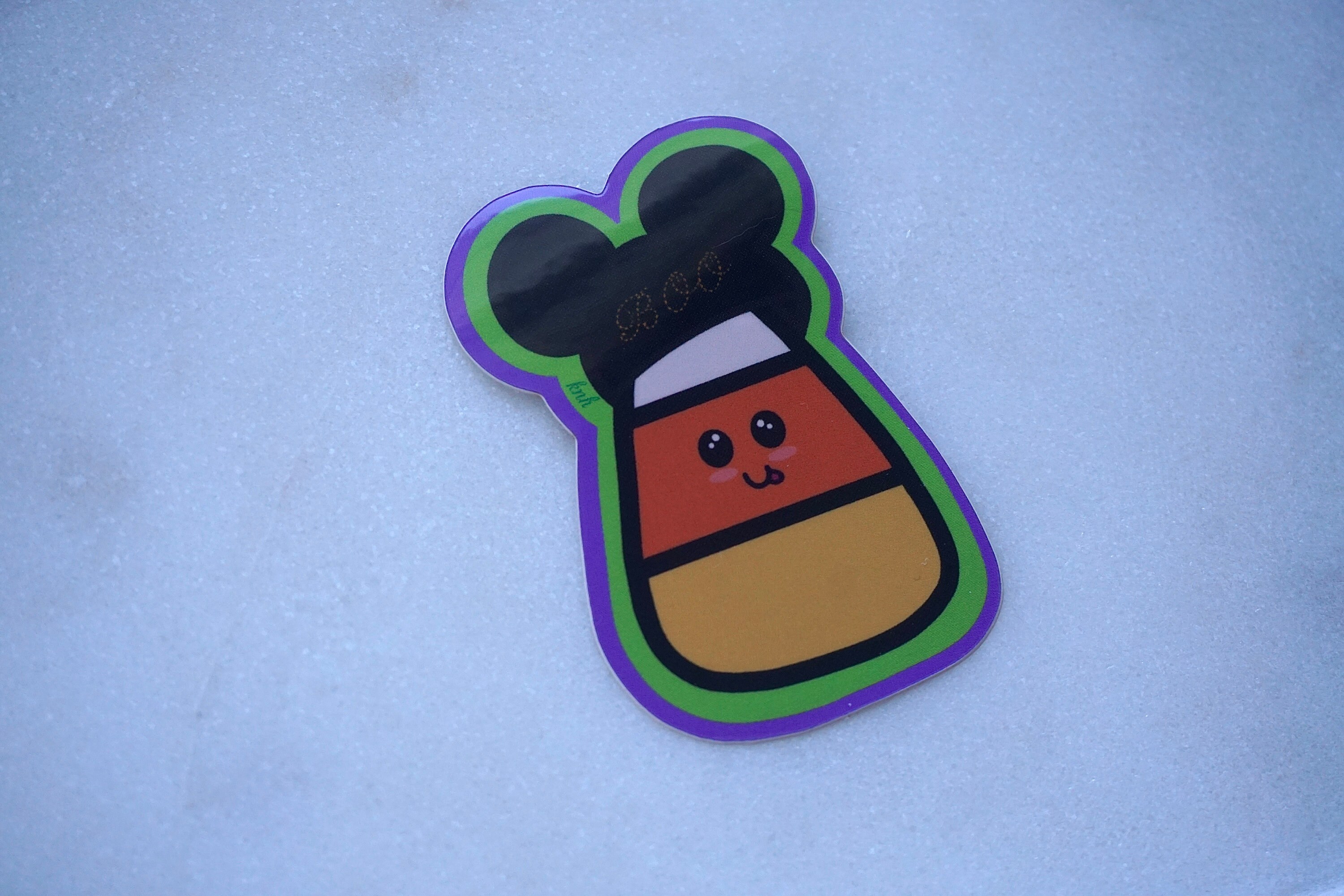 Candy Corn (boo Crew) - Vinyl Sticker - Etsy