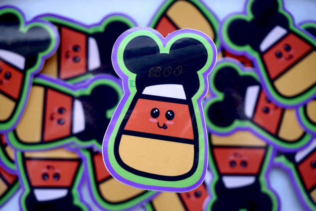 Candy Corn (boo Crew) - Vinyl Sticker - Etsy