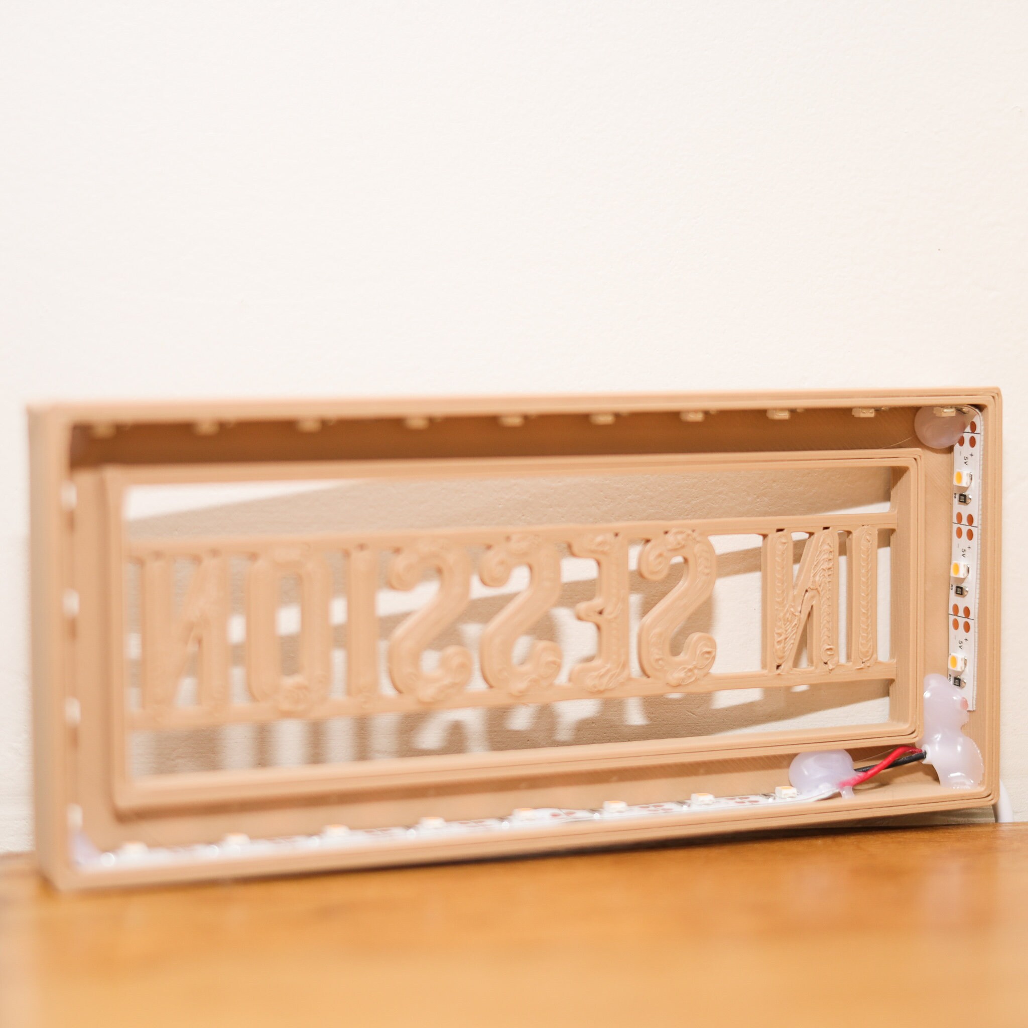 In Session Light In Session LED Desk Sign: 3d-printed 6-inch USB Light With Switch - Etsy