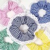 Winter Warm Soft Hair Scrunchies Furry Elastic Hair Band Women Girls Ponytail Ho - Foto 10