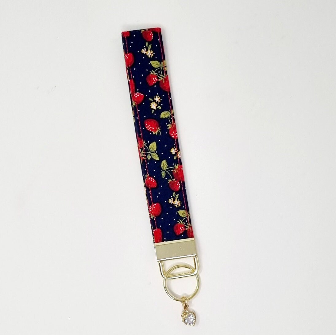 Key Holder Fabric Key Chain Fabric Key Wristlet Handmade Etsy UK