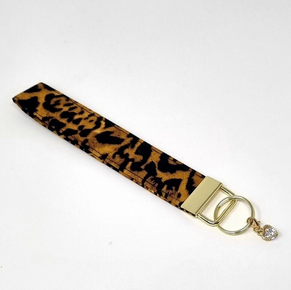 Key Holder Fabric Key Chain Fabric Key Wristlet Handmade Etsy UK