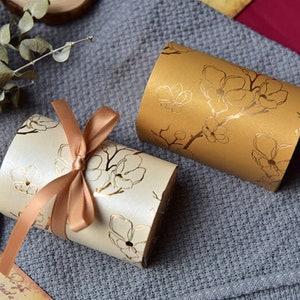 Boîtes cadeaux invités Mariage avec ruban, Petites Boites coffret pour Ferrero Rocher, bonbons ou chocolats image 2